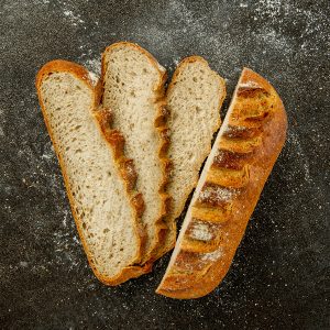 Wheat and Rye Sourdough Bread